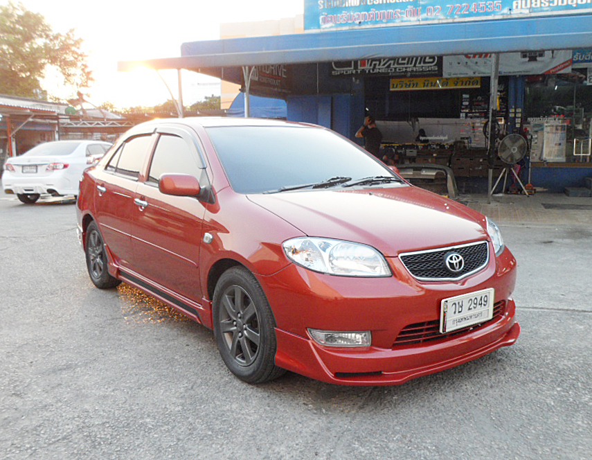 ชุดแต่ง Vios 2003-2005 ชุดผสม หน้าAltesza ข้าง+หลังNTS1